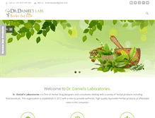 Tablet Screenshot of drdaniellabs.com